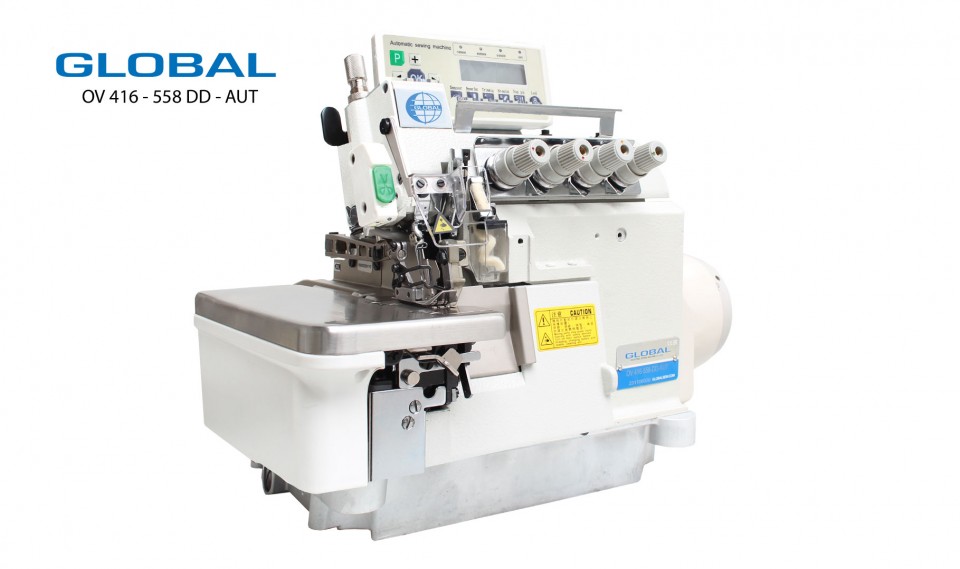 Global OV 400 DD serie  Overlocknaaimachines
